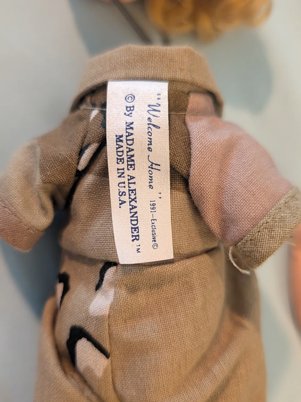 Madame Alexander Welcome Home 1991 Doll Parts